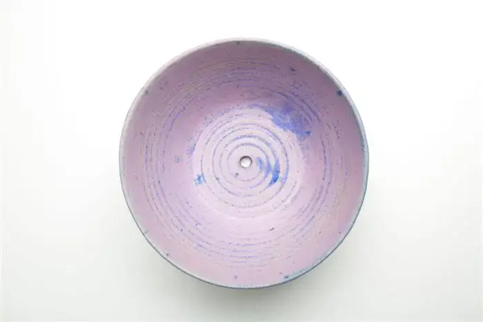 17700 Lila/Blå, halvmatt glasyr 1kg - Bild 5
