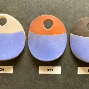 73041 Blå/Grå, halvblank glasyr 1kg